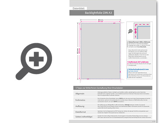 Product Bild hochwertige_transluzente_sk-folie_laminiert__4_0-farbig_bedruckt__din_a3